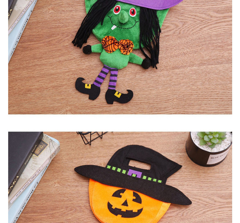 Fashion 19 New Pumpkin Tote Bags Faceless Doll Figurine Decoration,Festival & Party Supplies