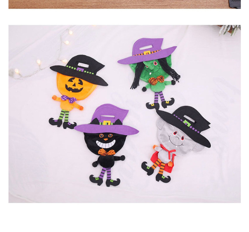 Fashion 19 New Black Cat Tote Bag Faceless Doll Figurine Decoration,Festival & Party Supplies
