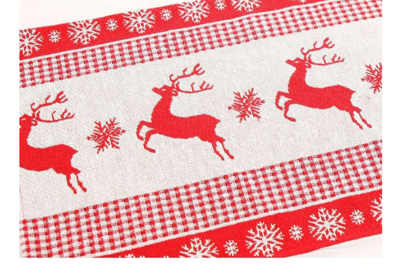 Fashion New Table Mat Bell 1 Piece Of Christmas Embroidery Placemat,Festival & Party Supplies