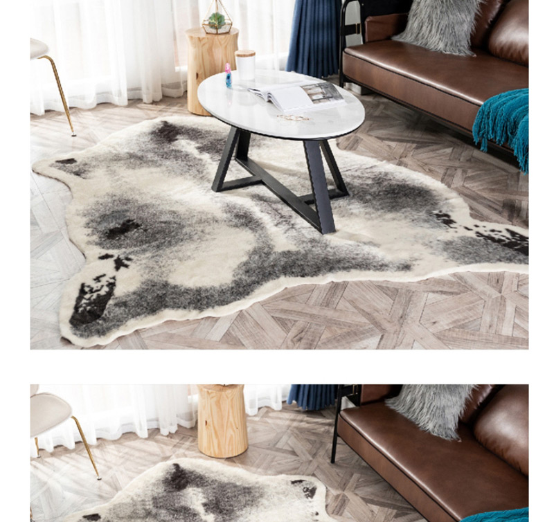 Fashion Small Suede Carpet 80*108cm Shaped Suede Household Carpet,Festival & Party Supplies