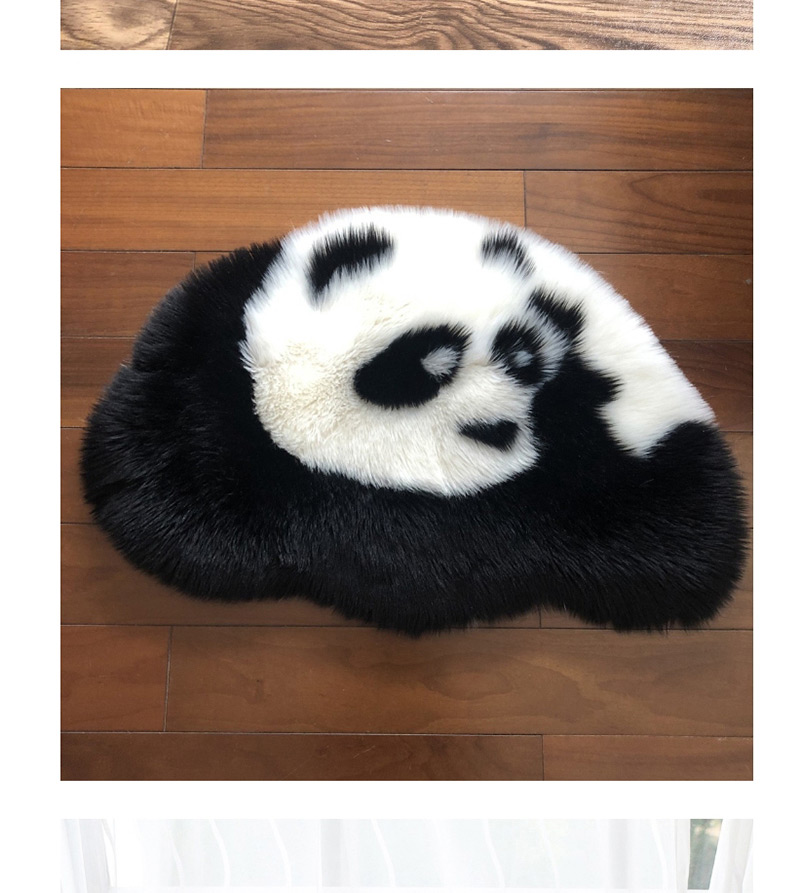 Fashion 80*54cm Binocular Panda Carpet Giant Panda Plush Carpet,Festival & Party Supplies
