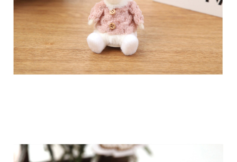 Fashion Pink Old Man Doll Sitting Doll,Festival & Party Supplies