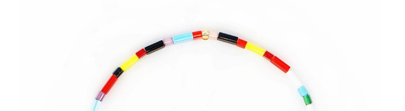 Fashion Color Square Rice Beads Beaded Bracelet,Beaded Bracelet