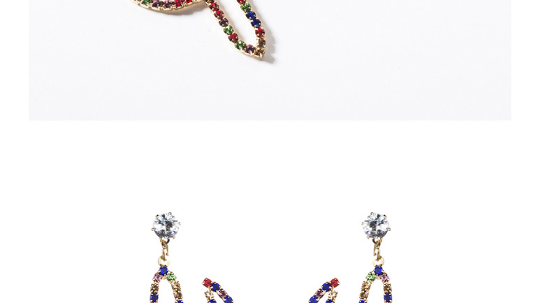 Fashion Color Cactus Acrylic Diamond Earrings,Drop Earrings
