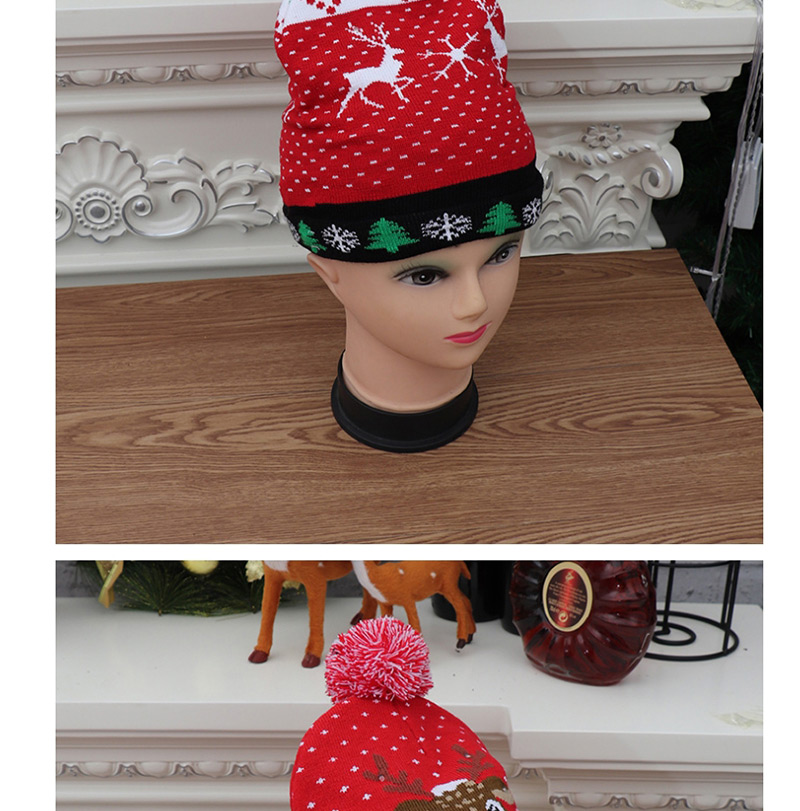 Fashion Knit Christmas Hat Colorful Shiny Knit Hat,Knitting Wool Hats