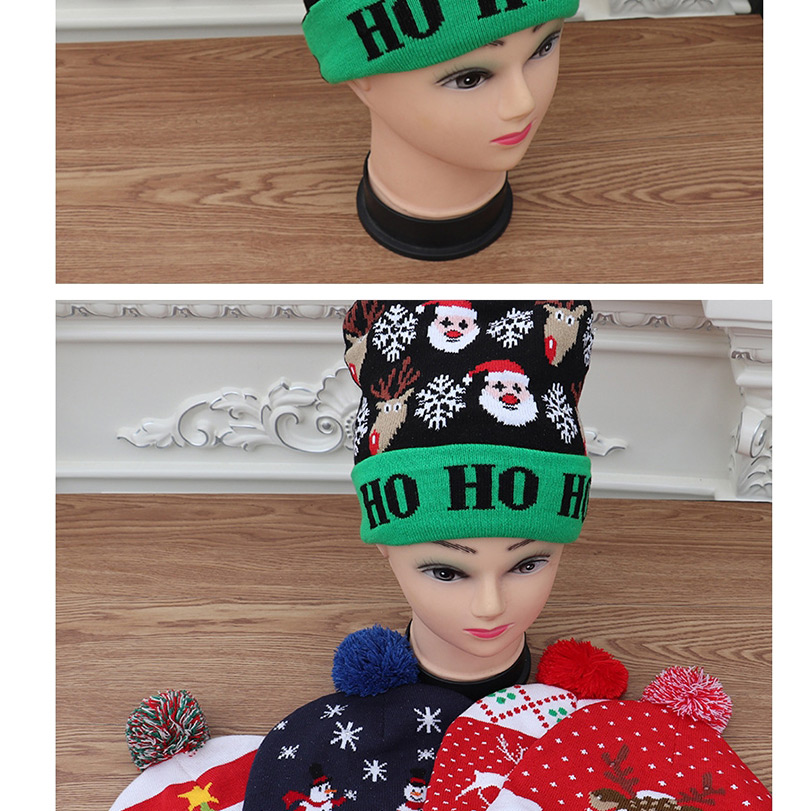 Fashion Knit Christmas Hat [snowman] Colorful Shiny Knit Hat,Knitting Wool Hats
