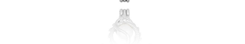 Fashion Shell Pearl Openwork Oyster Cage Necklace,Pendants
