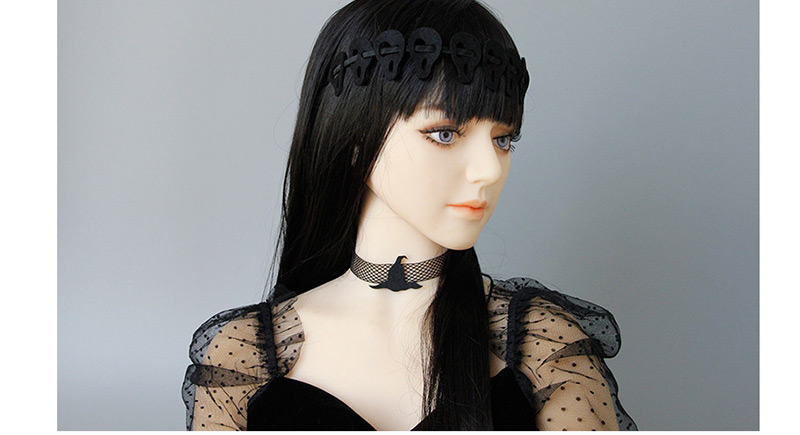 Fashion Black Wizard Hat Lace Necklace,Festival & Party Supplies