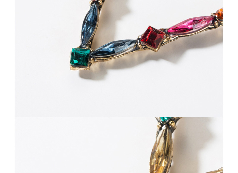 Fashion Diamond Diamond Drop-shaped Diamond Earrings,Drop Earrings