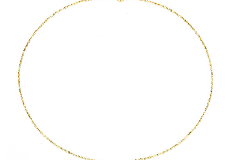 Fashion White K Copper Chain Necklace,Necklaces