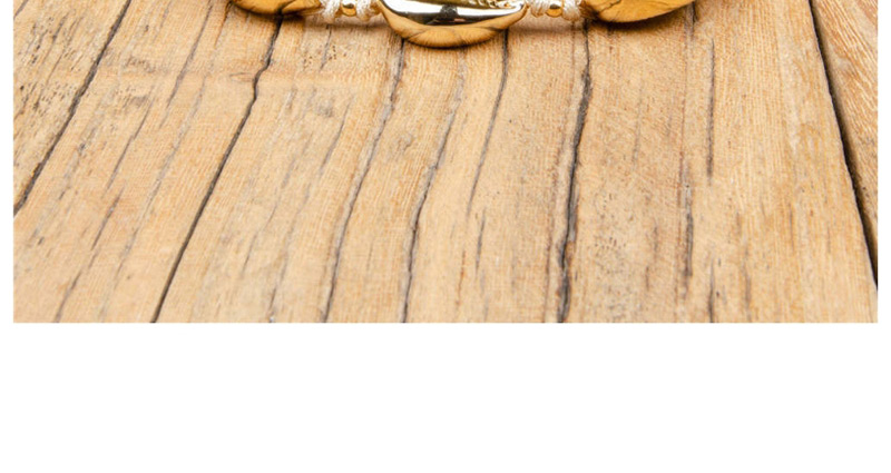 Fashion Gold Rice Beads Woven Natural Shell Bracelet,Beaded Bracelet