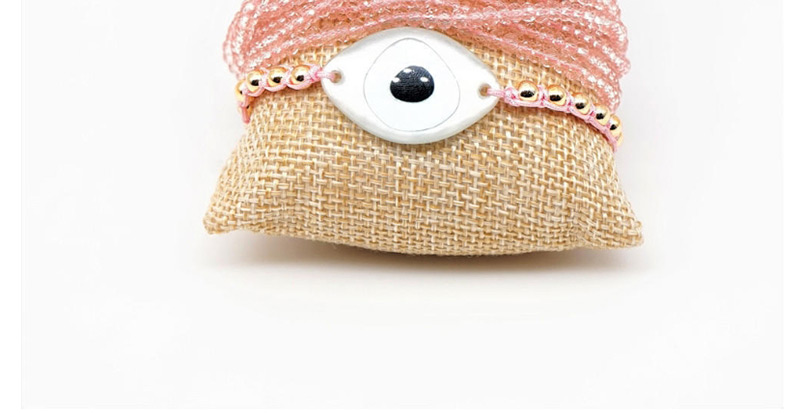 Fashion Color Rice Beads Woven Eye Bracelet,Beaded Bracelet