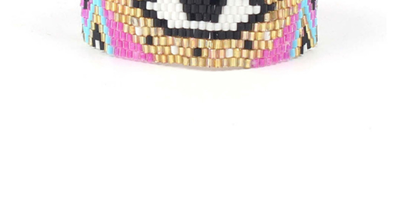 Fashion Suit Pink Rice Beads Woven Eye Bracelet,Beaded Bracelet
