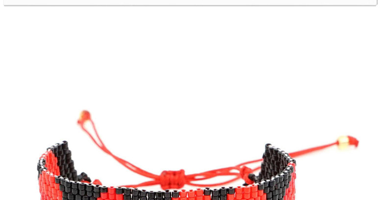 Fashion Red Mizhu Weaving Love Eye Crystal Tassel Bracelet,Beaded Bracelet
