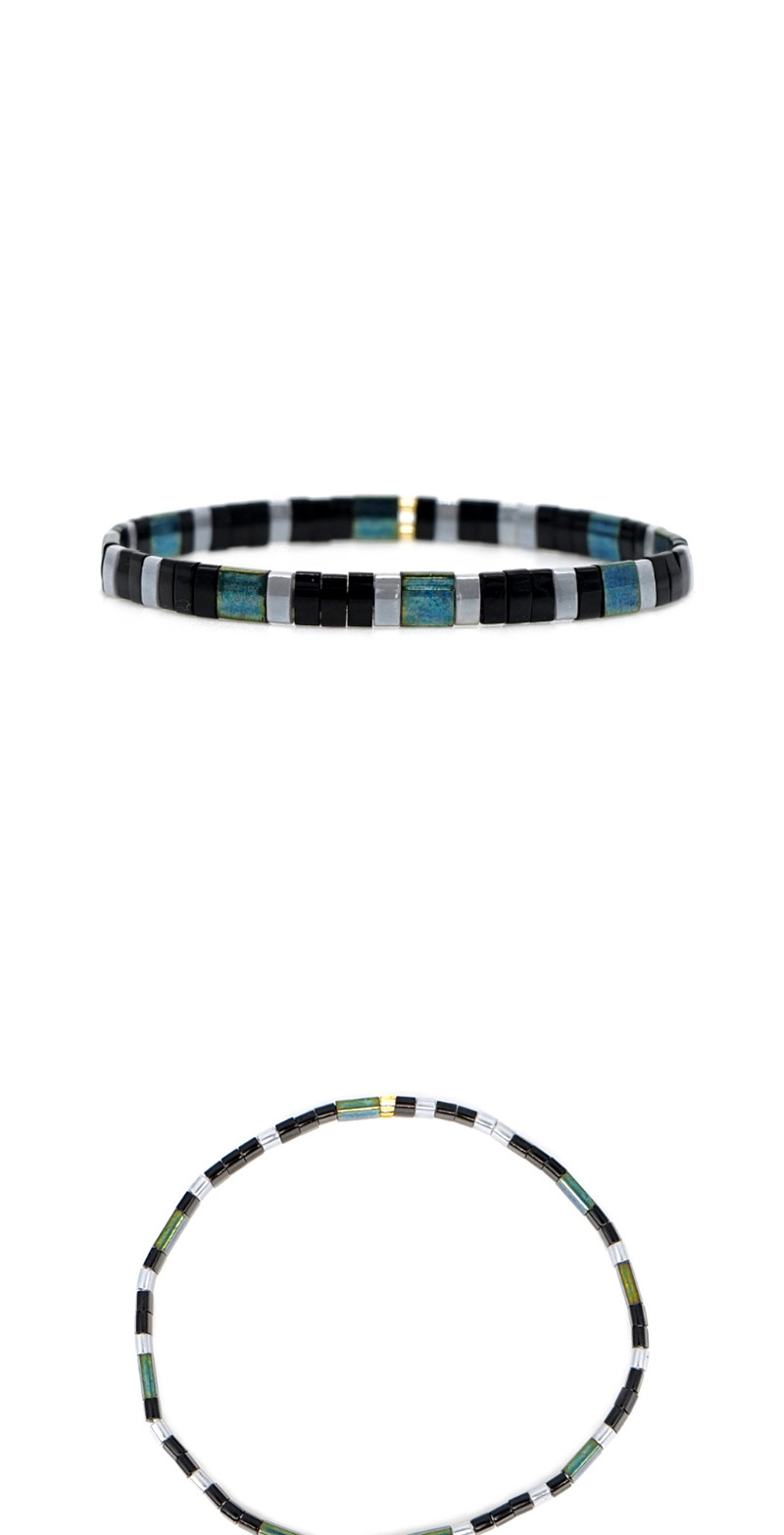 Fashion Coffee Color Rice Beads Woven Bracelet,Beaded Bracelet