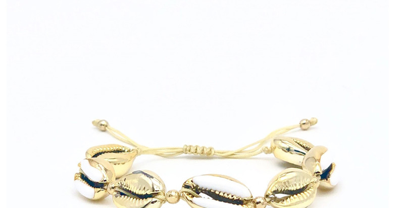 Fashion Color Willow Nail Beads Woven Shell Bracelet,Beaded Bracelet