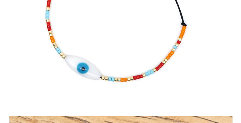 Fashion Color Rice Beads Woven Eye Shell Bracelet,Beaded Bracelet