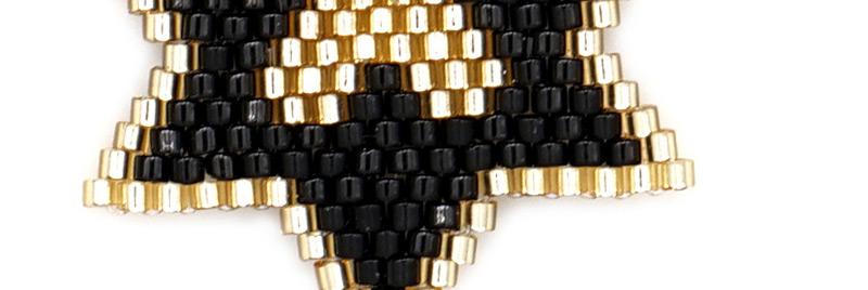 Fashion Black Unicorn Rice Beads Weaving Accessories,Jewelry Findings & Components