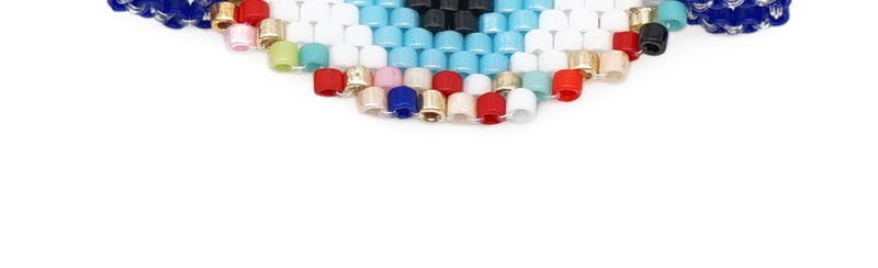 Fashion Color Eye Bead Woven Accessories,Jewelry Findings & Components