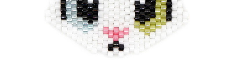 Fashion White Kitty Rice Beads Weaving Accessories,Jewelry Packaging & Displays