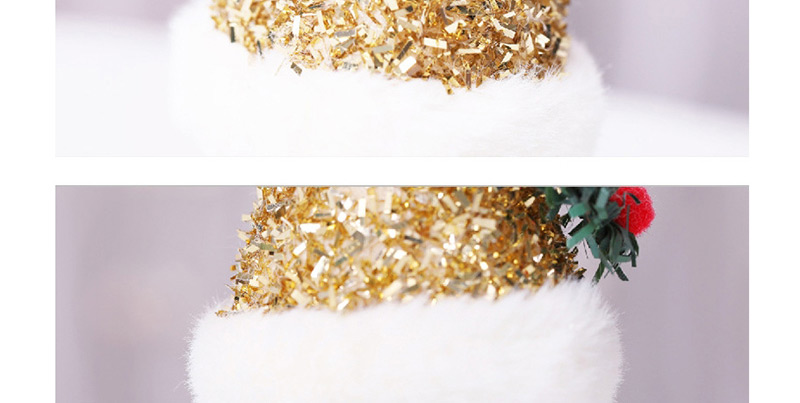 Fashion Golden Snowman Decoration Christmas Tree Pendant,Festival & Party Supplies