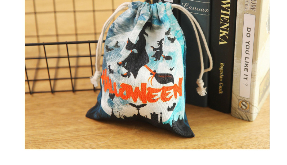 Fashion Witch Pocket Halloween Bunch Pocket Gift Bag,Festival & Party Supplies