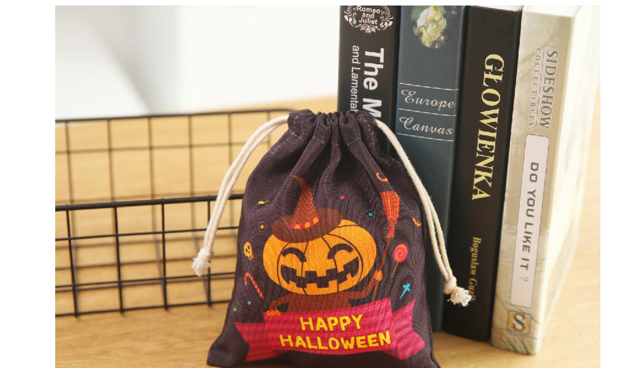 Fashion Pirate Witch Bundle Pocket Halloween Bunch Pocket Gift Bag,Festival & Party Supplies