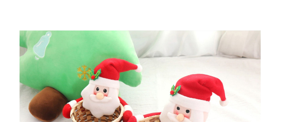 Fashion Large Gingerbread Man Candy Basket Christmas Fruit Basket,Festival & Party Supplies
