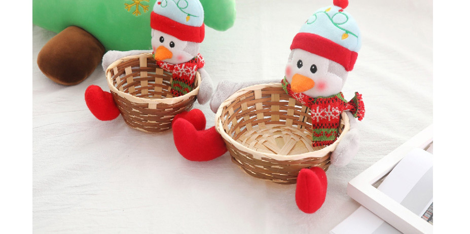 Fashion Small Old Man Candy Basket Christmas Fruit Basket,Festival & Party Supplies