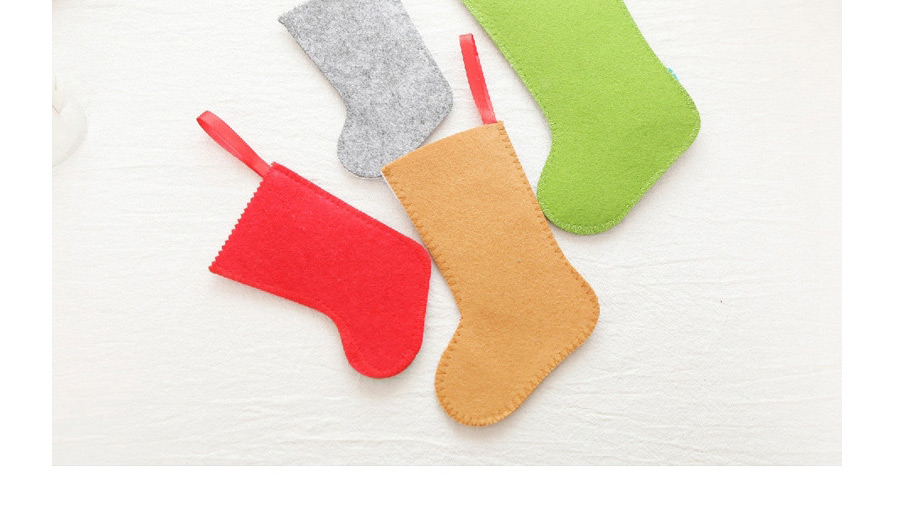 Fashion Large Elk Christmas Stockings Santa Claus Socks,Festival & Party Supplies