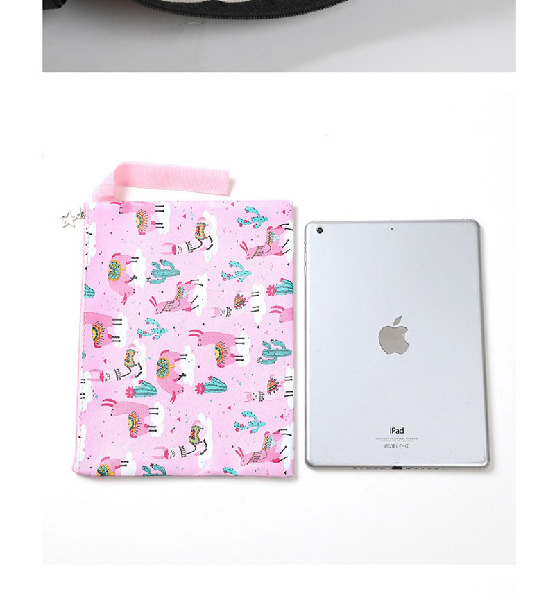 Fashion Pink Cartoon Print File Bag,Pencil Case/Paper Bags