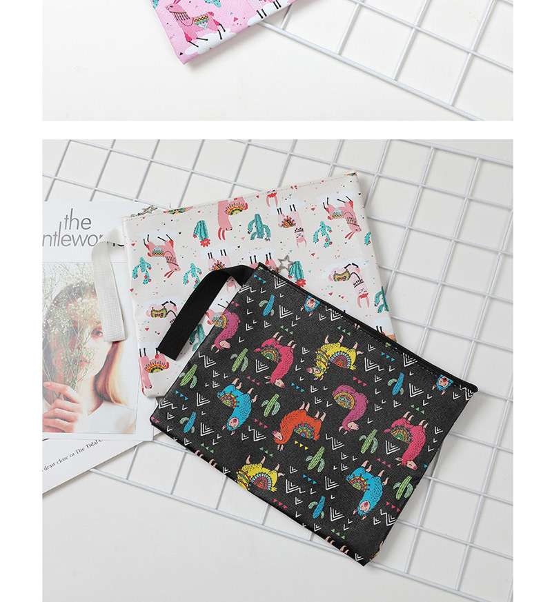 Fashion Pink Cartoon Print File Bag,Pencil Case/Paper Bags