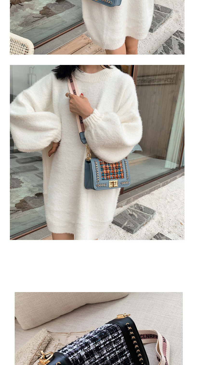 Fashion Khaki Woolen Messenger Shoulder Bag,Shoulder bags
