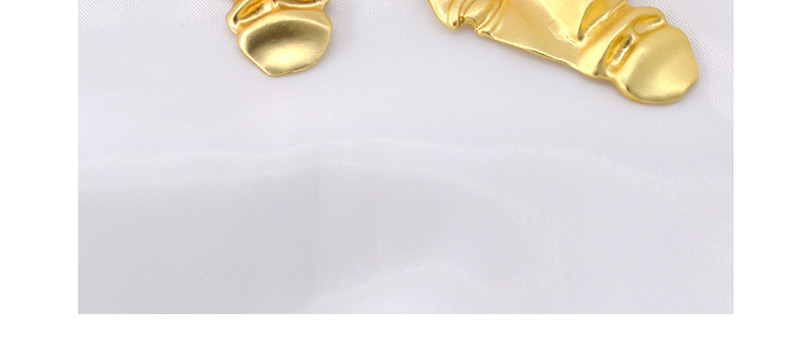 Fashion Gold Face Earrings,Drop Earrings