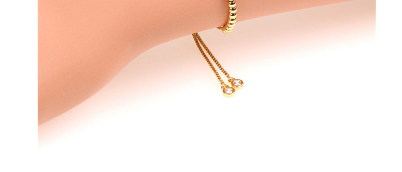 Fashion Gold Steel Ball Palm Abalone Shell Bracelet,Bracelets