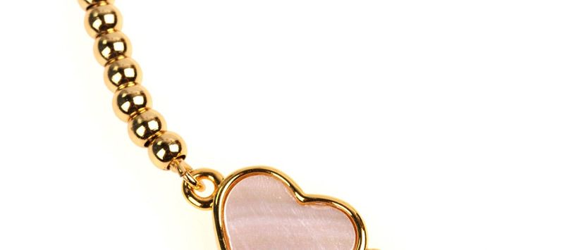 Fashion Gold Shell Love Heart Heart Gold Bracelet,Bracelets