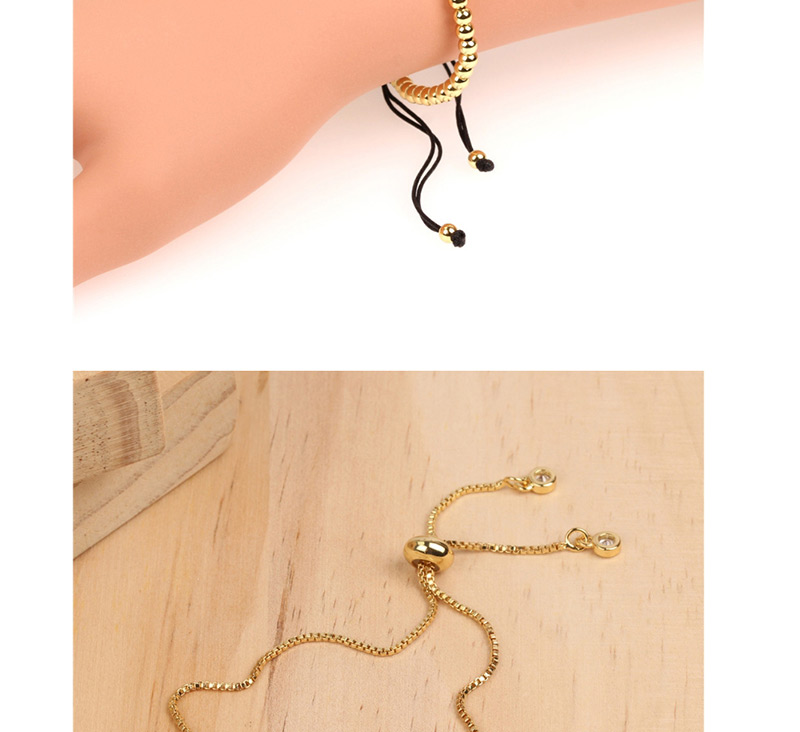 Fashion Gold Micro-inlaid Zircon Love Bracelet,Bracelets