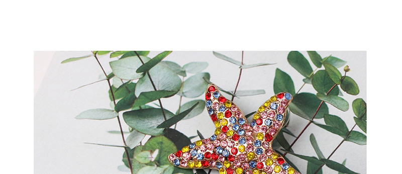 Fashion Color Color Starfish Pearl Stud Earrings,Stud Earrings