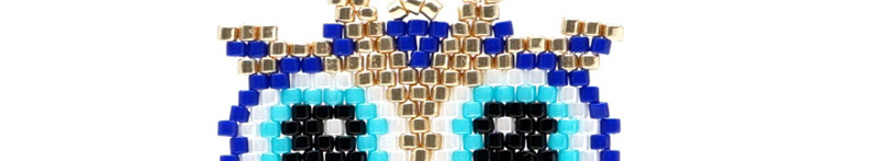  Blue Rice Beads Woven Owl Accessories,Jewelry Findings & Components