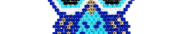  Blue Rice Beads Woven Owl Accessories,Jewelry Findings & Components