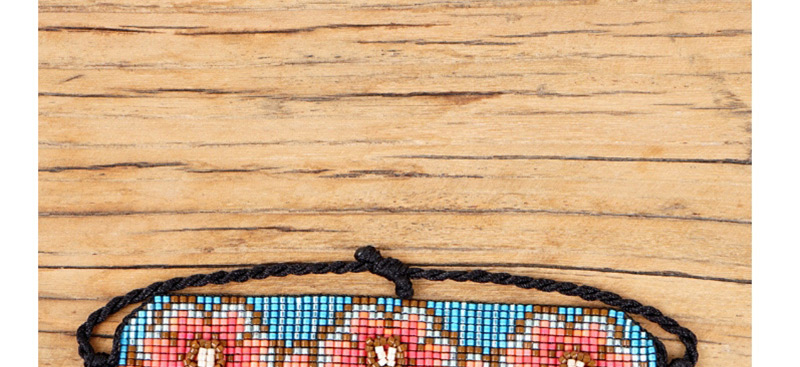  Color Rice Beads Woven Plum Bracelet,Beaded Bracelet