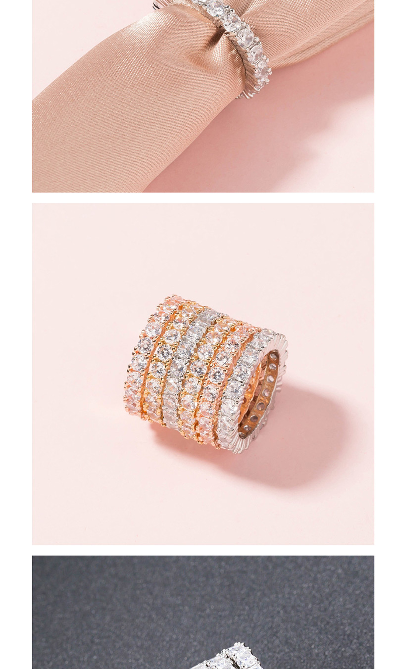 Fashion Rose Gold Diamond Ring,Fashion Rings