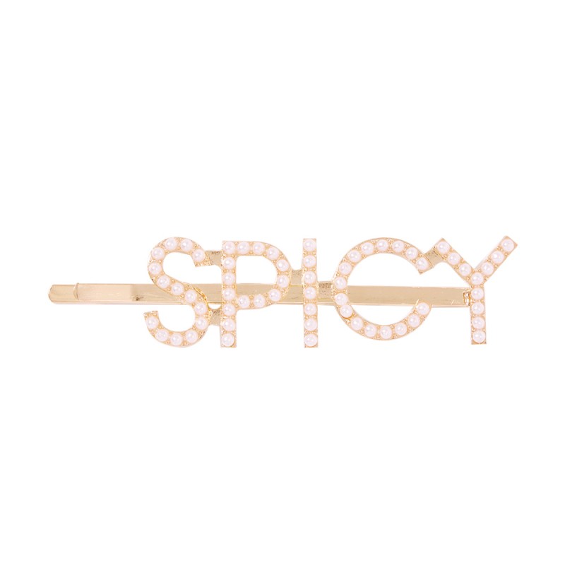 Fashion White Diamond Spicy Alloy Diamond-studded Hairpin,Hairpins