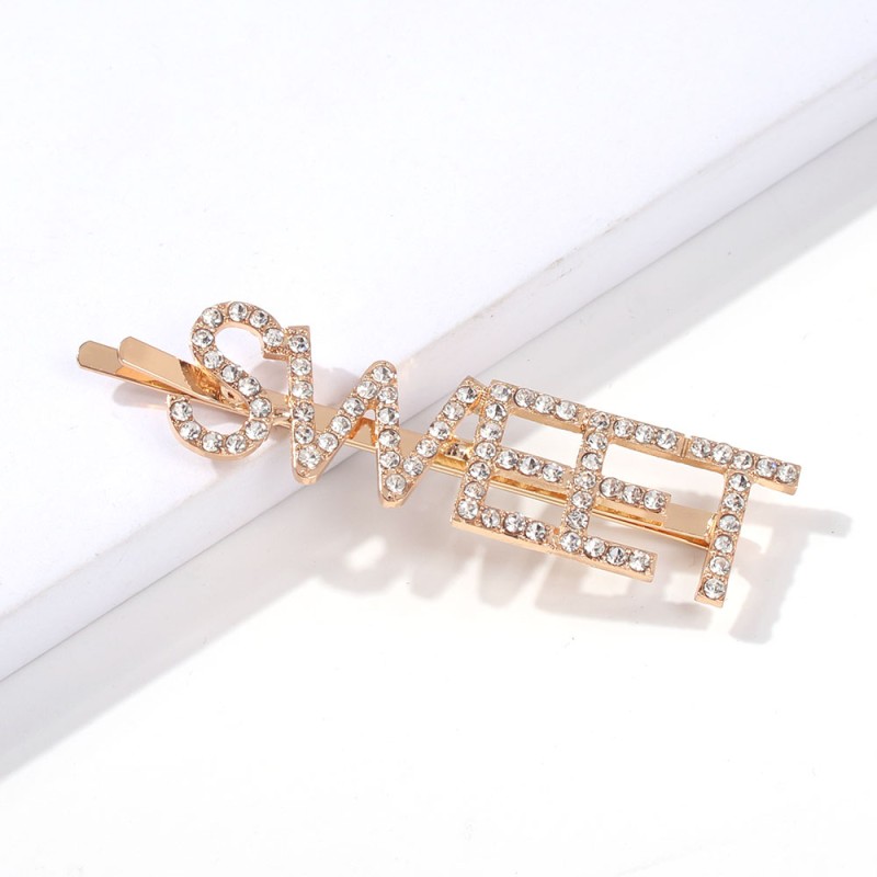 Fashion Imitation Pearl Spicy Alloy Diamond-studded Hairpin,Hairpins