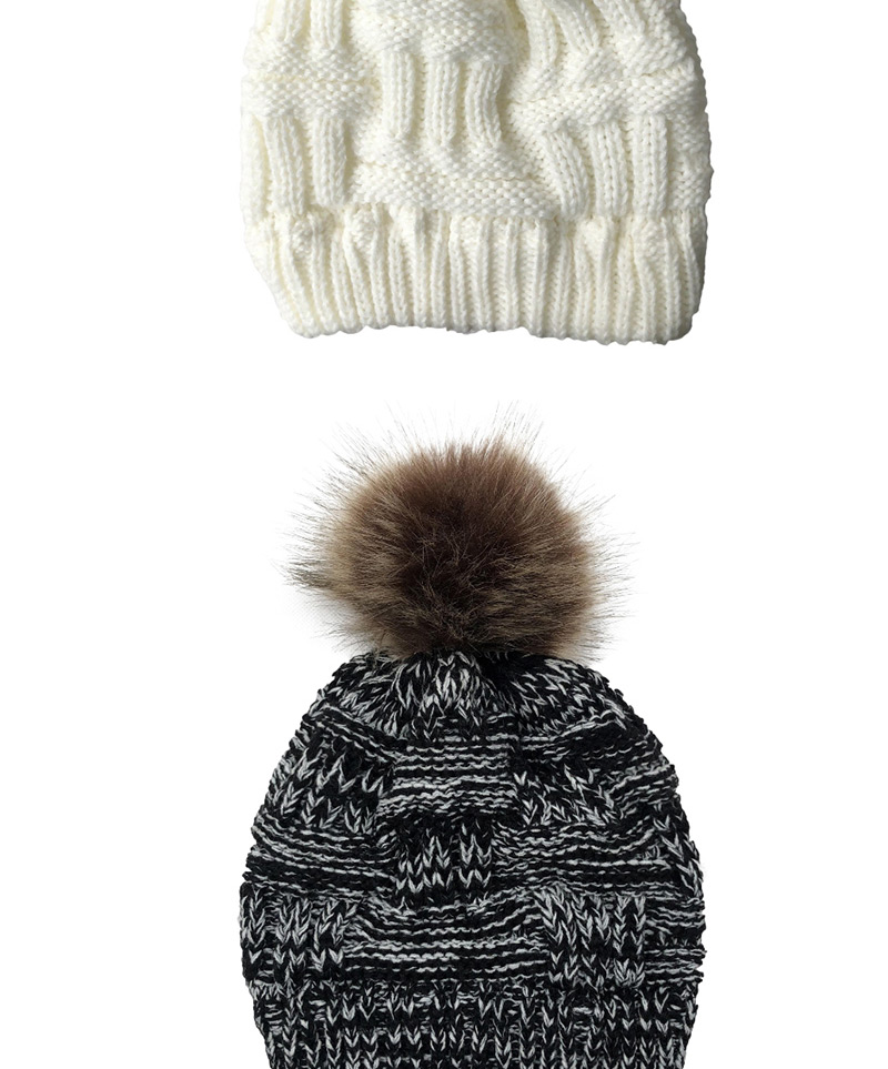 Fashion Dark Gray Without Cc Standard Wool Cap,Knitting Wool Hats