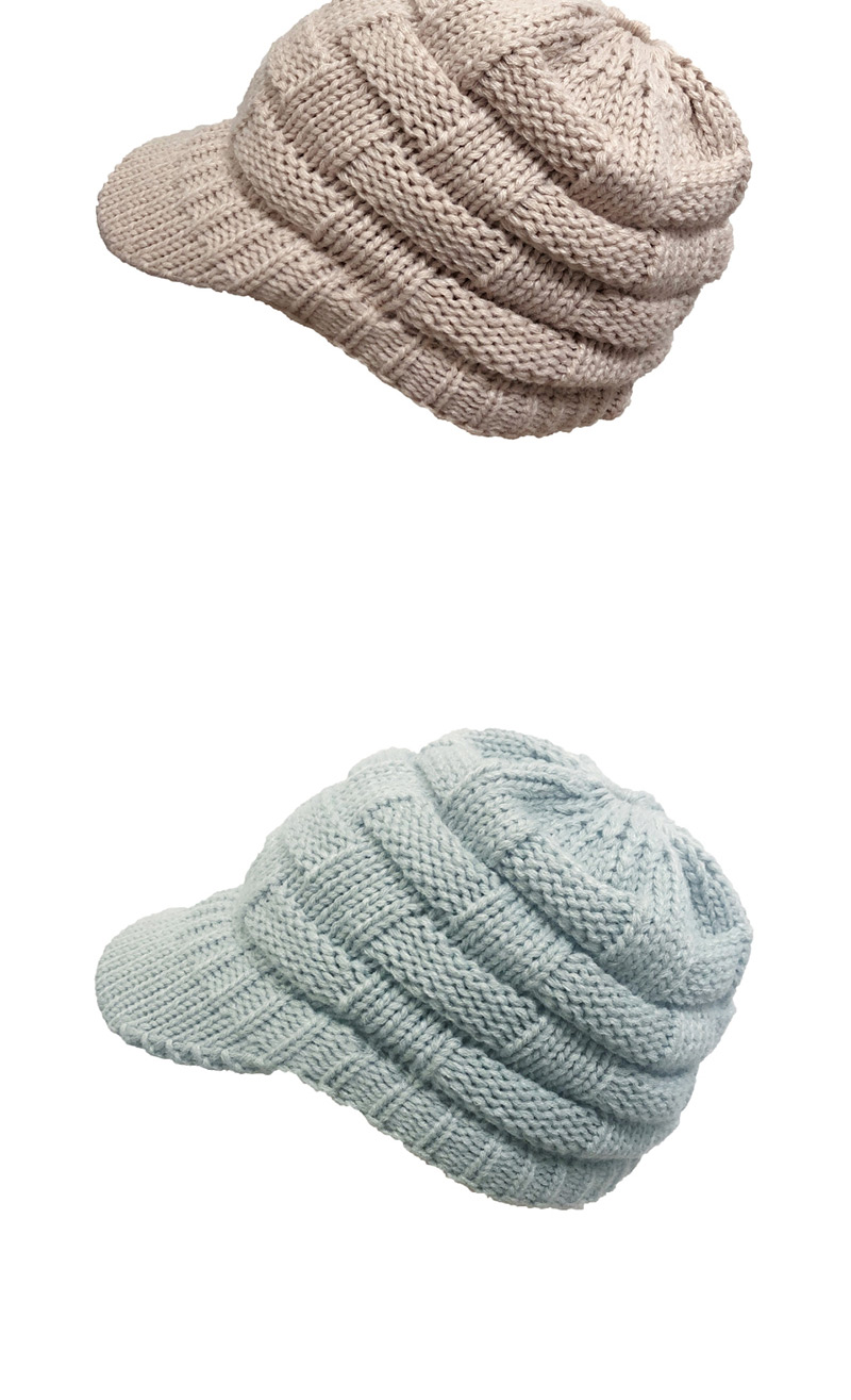 Fashion Jujube Hollow Wool Cap,Knitting Wool Hats