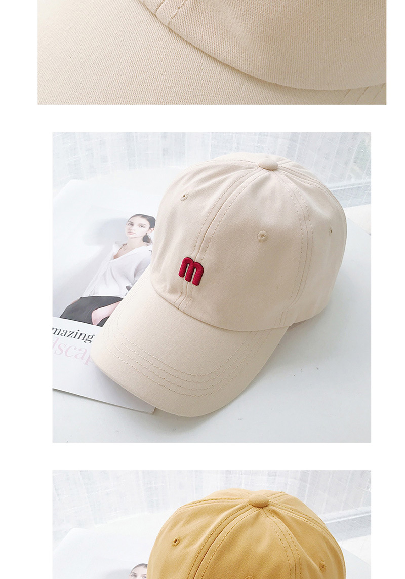 Fashion M White M Letter Baseball Cap,Baseball Caps