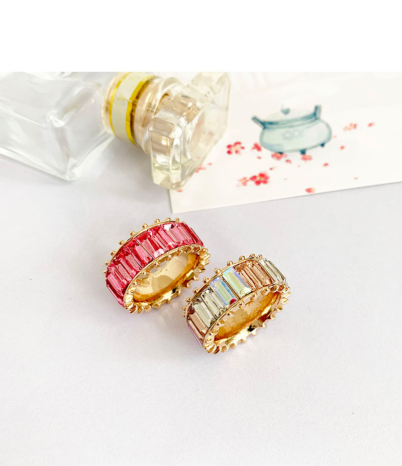 Fashion Ab Color Alloy Diamond Ring,Fashion Rings