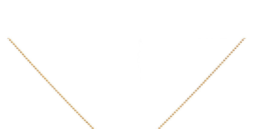 Fashion Gold Zircon Dropper Eye Necklace,Necklaces