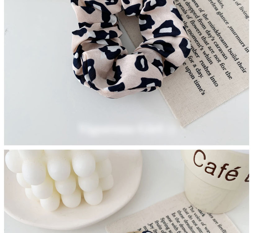 Fashion Light Coffee Leopard Hair Rope,Hair Ring